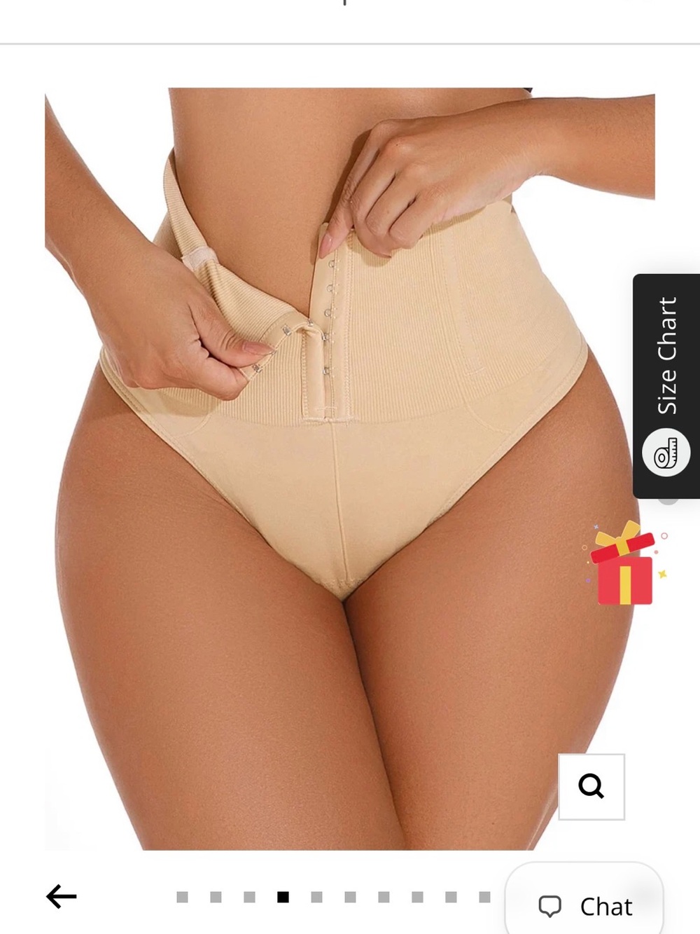 Shapeshe - High-Waist Shaping Briefs in Nude